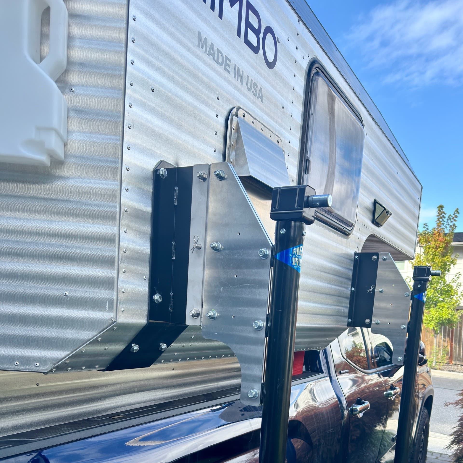 Kimbo Camper Quick Release Jack Bracket System - Extension Kit