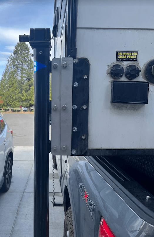 Rieco-Titan Quick Release Jack Bracket System - No Tie-Down Holes