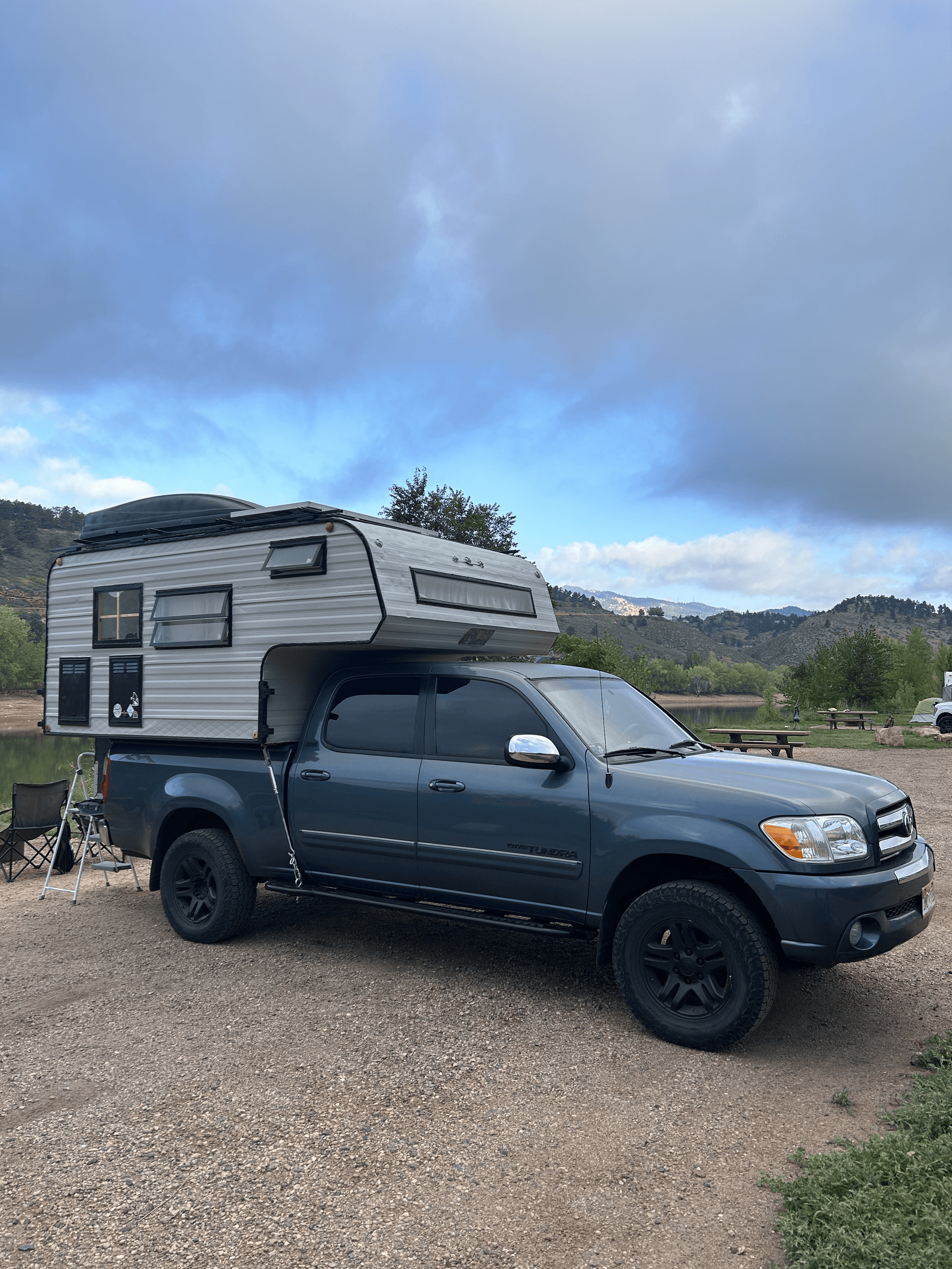 1973 8' Mitchell Truck Camper