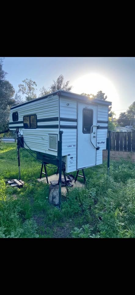 Six Pac Mini Cabover Camper Fits 6ft Bed/Mid Size Trucks
